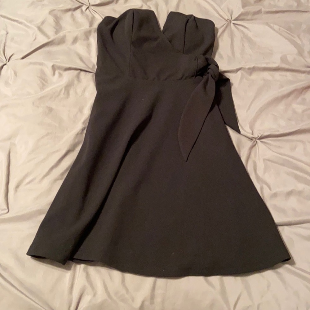 Black Strapless Dress